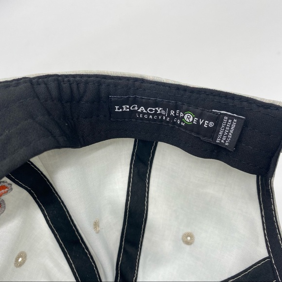 LEGACY Clemson Tigers Gray RECLAIM HAT New - Picture 5 of 8